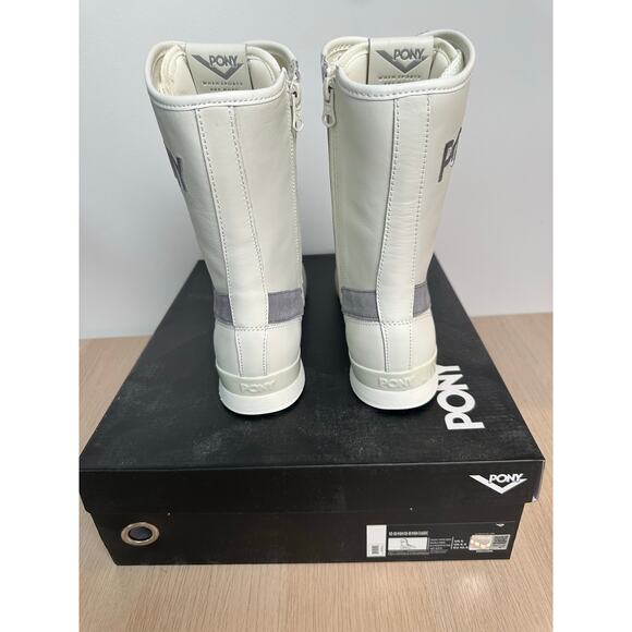 Pony KO-80 High Vintage Metallic Sneaker - Size US 9 W - NEW - Picture 3 of 8